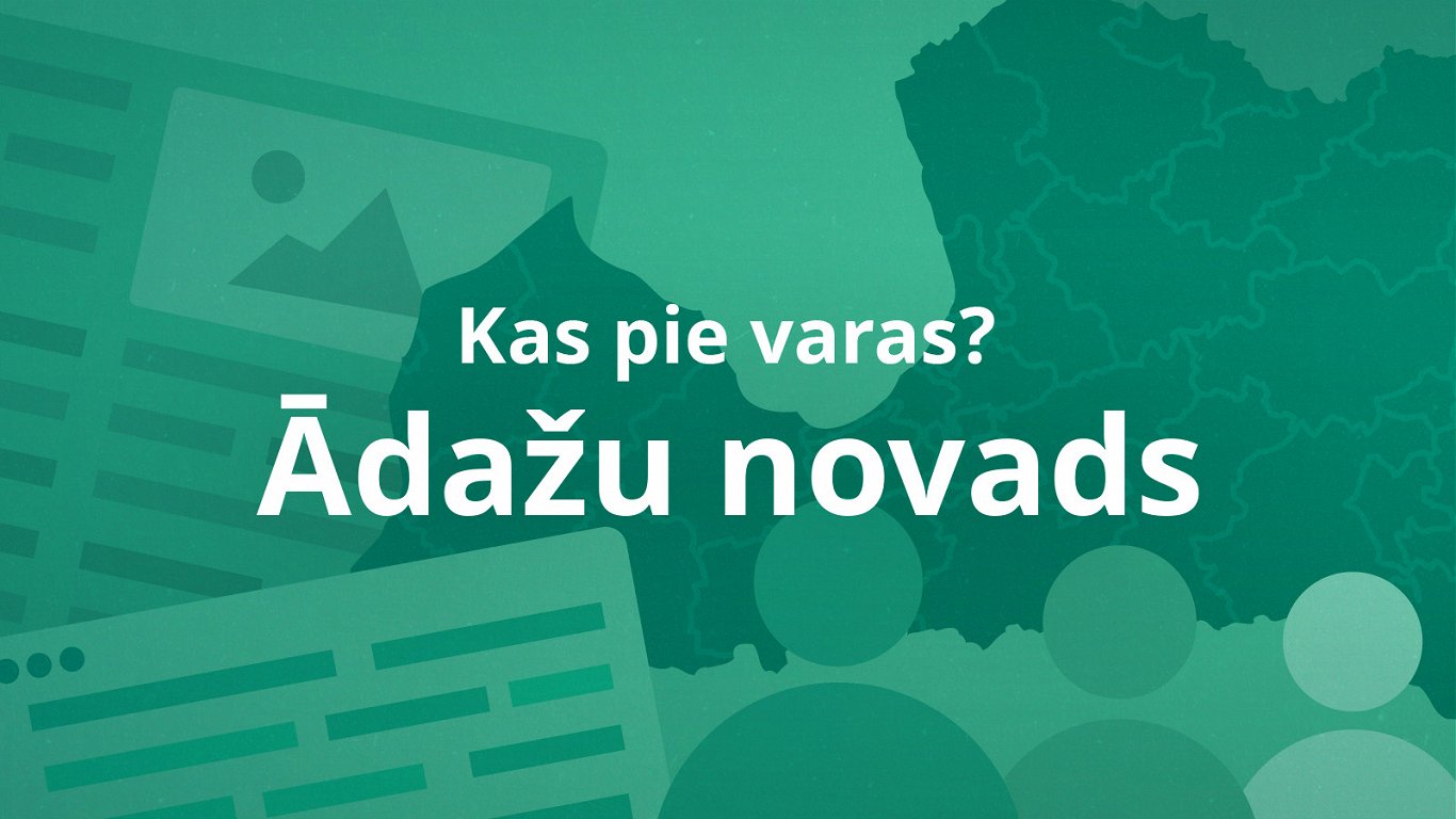 Kas pie varas Ādažu novadā? Kas pie varas Ādažu novadā?