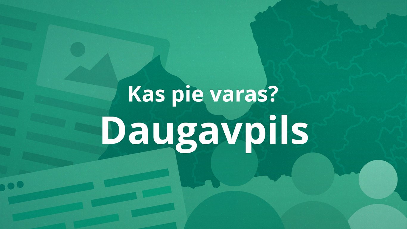 Kas pie varas Daugavpilī? Kas pie varas Daugavpilī?