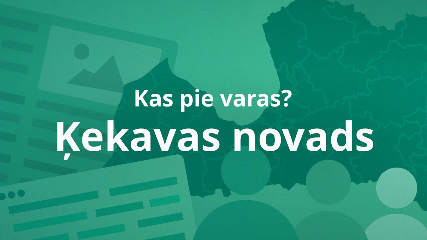 Kas pie varas Ķekavas novadā?
