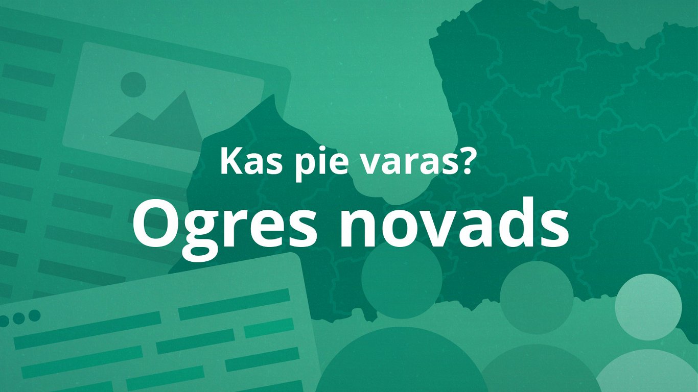 Kas pie varas Ogres novadā?